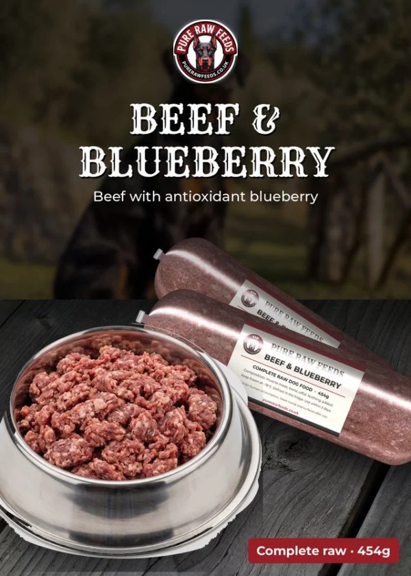 Beef & Blueberry – Pure Raw Feeds