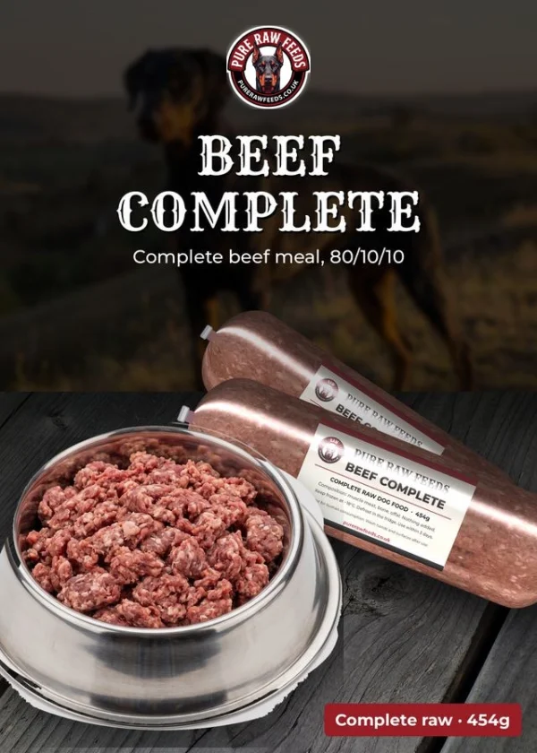 Beef Complete – Pure Raw Feeds