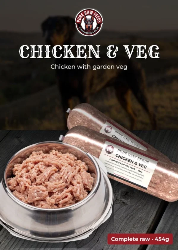 Chicken & Veg – Pure Raw Feeds