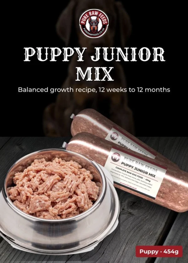 Puppy Junior Mix – Pure Raw Feeds