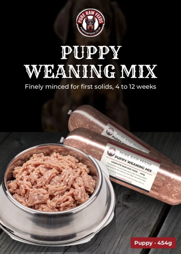 Puppy Weaning Mix – Pure Raw Feeds