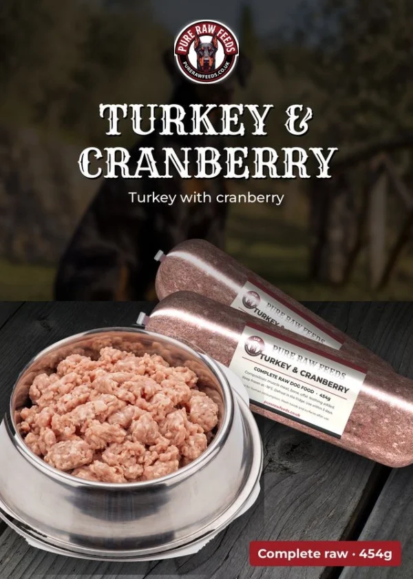 Turkey & Cranberry – Pure Raw Feeds